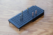 Load image into Gallery viewer, Three-player Travel Cribbage Board