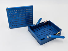 Load image into Gallery viewer, Two-Player Travel Cribbage Board