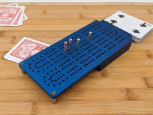 Load image into Gallery viewer, Two-Player Travel Cribbage Board
